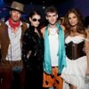 Famous Models Cindy Crawford and Rande Gerber's Children, Kaia and Presley, Attended the Casamigos Halloween Party